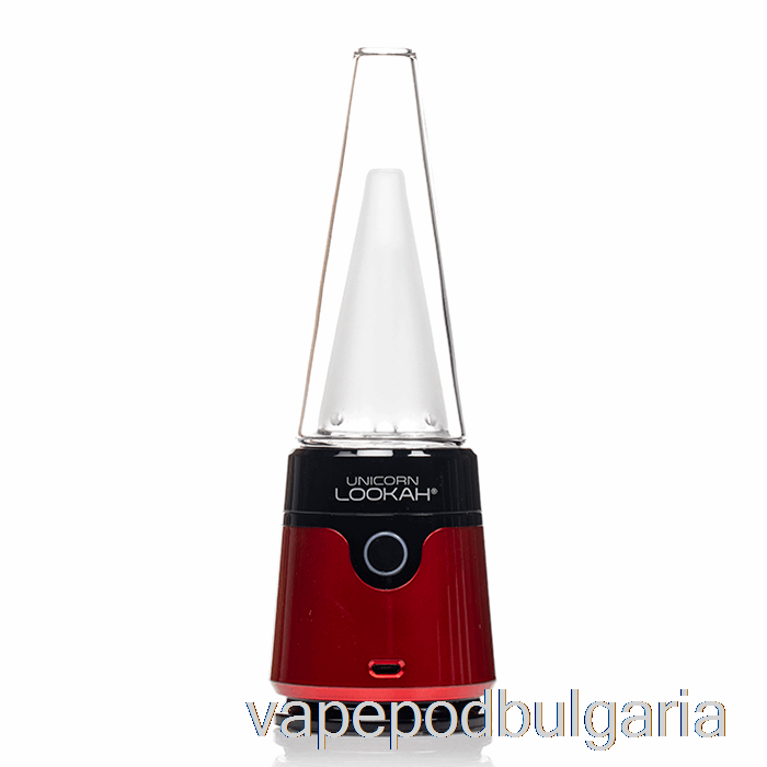 Vape 10000 Дръпки Lookah Unicorn Red